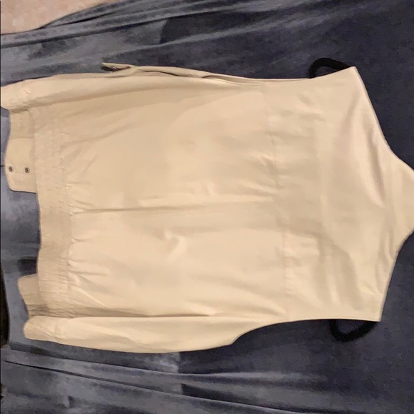 Club Monaco Collection leather vest - Picture 4 of 4